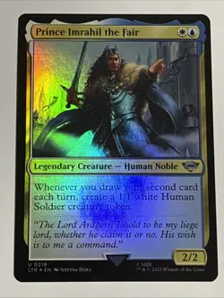 MTG Lord of the Rings Prince Imrahil the Fair Foil 0219 NM - Image 1