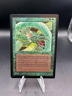 MTG MAGIC THE GATHERING BETA CRAW WURM - Image 1