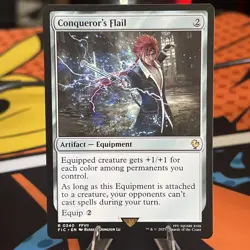 Conqueror's Flail #340 - Commander: Final Fantasy FIC - NM MTG - Image 1