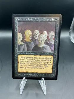 MTG MAGIC THE GATHERING BETA SCATHE ZOMBIES - Image 1