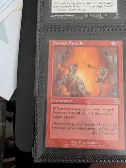 Magic the Gathering MTG Furious Assault (191) Mercadian Masques NM (G) - Image 1