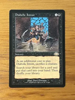 MTG - Magic the Gathering - Diabolic Intent - Planeshift - Image 1