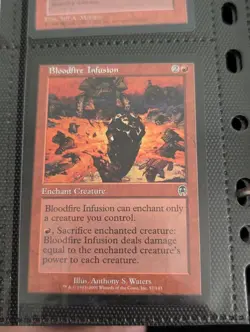 Bloodfire Infusion 57 MTG NM Apocalypse (G) - Image 1