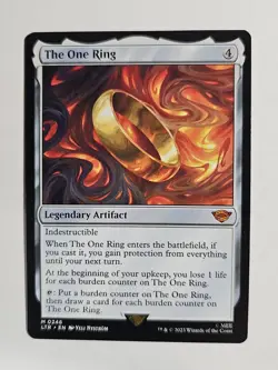 The One Ring 246 LOTR: Tales of Middle-earth (LTR) MTG Nm - Image 1