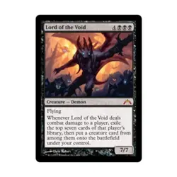 WOTC MtG Gatecrash Lord of the Void (MR) EX - Image 1