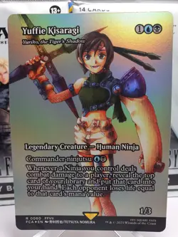 MTG I Yuffie Kisaragi, Yuriko, the Tiger's Shadow Foil I FCA 0060 I NM I ENG - Image 1