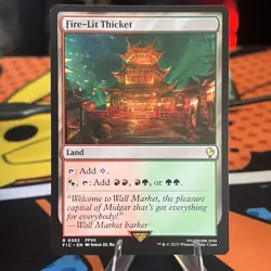 Fire-Lit Thicket #392 | Near Mint | Final Fantasy FIC | Magic MTG - Image 1