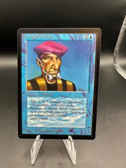 MTG MAGIC THE GATHERING BETA PRODIGAL SORCERER - Image 1