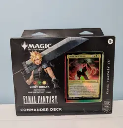 Magic The Gathering Final Fantasy VII Commander Deck Cloud Ex-Soldier MTG Sealed - Image 1