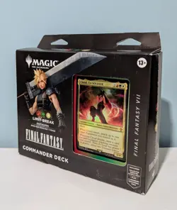 Magic The Gathering Final Fantasy VII Commander Deck Cloud Ex-Soldier MTG Sealed - Image 2