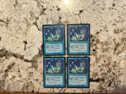 Mtg High Tide x4 - Magic the Gathering High Tide Played - Image 1