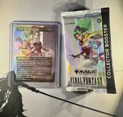 Terra, Herald of Hope (Borderless) Commander: Final Fantasy Foil MTG Mint - Image 3