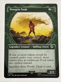 MTG Lord of the Rings Peregrin Took Showcase 0315 NM - Image 1
