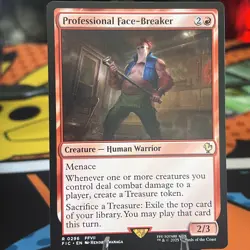 Professional Face-Breaker #296 | NM | Final Fantasy Commander FIC | Magic MTG - Image 1