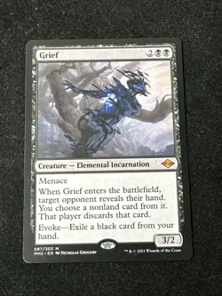 Grief Modern Horizons 2 Regular Mh2 087/303 MTG NM Magic The Gathering Black - Image 1