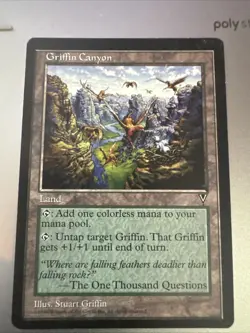 Griffin Canyon MtG Visions LP Magic The Gathering - Image 1