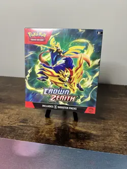 Pokemon TCG Crown Zenith Factory Sealed Booster Bundle Sword Shield New Sealed - Image 1
