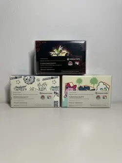 Pokemon World Championships 2025 Anaheim All 3 Double Deck Box Bundle In Hand - Image 2