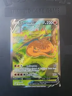 Pokemon TCG, Charizard V SWSH260, Black Star Promo, Near Mint/Mint Condition - Image 1