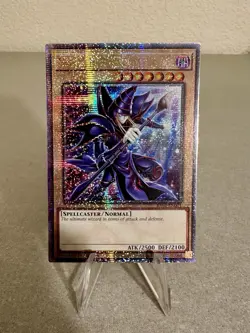 Yugioh! Dark Magician (New Art) (Quarter Century Secret Rare) RA04-EN001 NM - Image 1