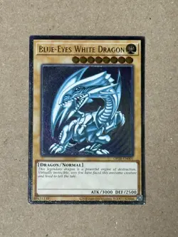 YUGIOH Blue-Eyes White Dragon OP28-EN001 Ultimate Rare NM #26 - Image 1