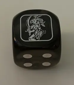 1 x Black Luster Soldier Battles of Legend Chapter 1 YuGiOh Dice - Image 1