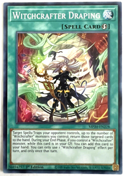 YuGiOh! - Witchcrafter Draping - Common - Image 1