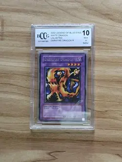 Yugioh BCCG 10 Mint - Darkfire Dragon - Rare - LOB-019 - Image 1