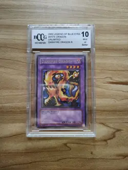 Yugioh BCCG 10 Mint - Darkfire Dragon - Rare - LOB-019 - Image 2