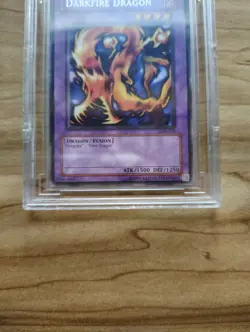 Yugioh BCCG 10 Mint - Darkfire Dragon - Rare - LOB-019 - Image 4