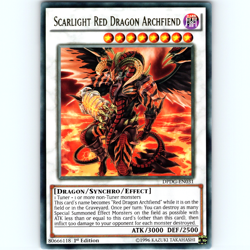 Yugioh Scarlight Red Dragon Archfiend DPDG-EN031 1st Edition Rare - NM 💎 - Image 1