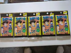 5 Packs DRAGON BALL Z Trading Card - 10 Cards per Pack Factory Sealed - Image 1