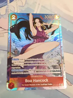 Boa Hancock (Alt Art) OP12-014 SR Legacy of the Master - ONE PIECE Card ENGLISH - Image 1