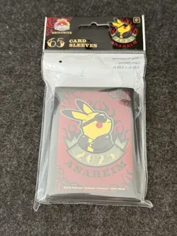 Pokemon World Championships 2025 Anaheim Card Sleeves - Image 1