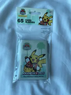 Pokemon World Championships 2025 Anaheim Card Sleeves - Image 1