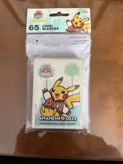 Pokemon World Championships 2025 Anaheim Card Sleeves - Image 1