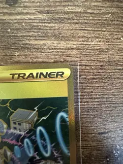 Pokemon TCG Jamming Tower Destined Rivals Gold Trainer Card 243/182 Holo - Image 3