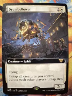 Drumbellower Extended Art Magic The Gathering Card, Kamigawa, 040 - Image 1