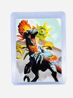 Pantlaza, Sun-Favored Art Card Art Series: the Lost Caverns of Ixalan MT/NM MTG - Image 1