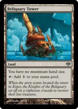 MTG English Reliquary Tower NM Foil Conflux - Image 1