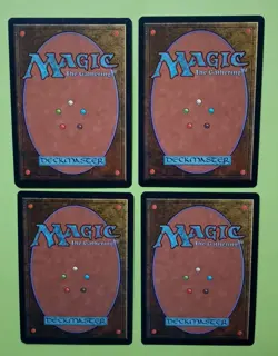 Magic the Gathering MTG Weatherlight JABARI'S BANNER X 4 LP/EX U 1997 Nice!! - Image 2