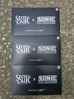 MTG Sonic x Secret Lair Rainbow Foil and Non Foil COMPLETE Set - Image 1