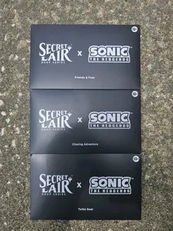 MTG Sonic x Secret Lair Rainbow Foil and Non Foil COMPLETE Set - Image 2