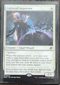 MTG Lightstall Inquisitor Edge of Eternities #24 Regular-Rare - Image 1