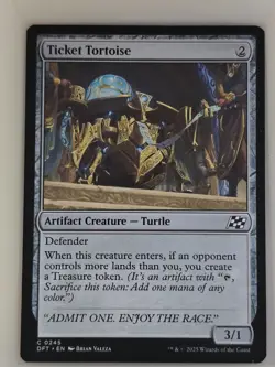 Ticket Tortoise - C 0245 Common Aetherdrift DFT MTG - Image 1
