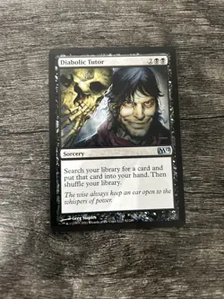 MTG 1x Diabolic Tutor x1 LP Core Set 2012 (M12) - Image 1
