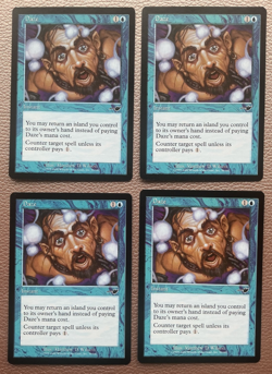 4 X Daze MTG Magic the gathering - Image 1