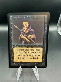 MTG MAGIC THE GATHERING BETA WEAKNESS - Image 1