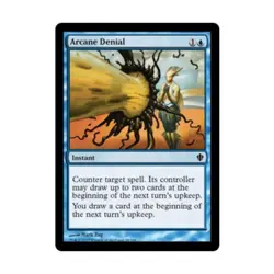 WOTC MtG Commander Arcane Denial (C) NM - Image 1