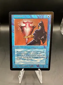 MTG MAGIC THE GATHERING BETA UNSUMMON - Image 1